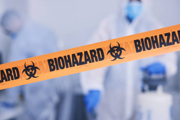 Professional Infectious Disease Decontamination technician working in Lake Elsinore, CA